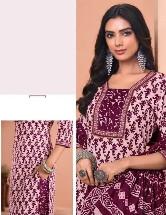 Ready SG Stock- Summer Wear Cotton Blend Comfortable Afgani/Pathani Style Punjabi 3 Pcs Suit with Dupatta Indian Dresses