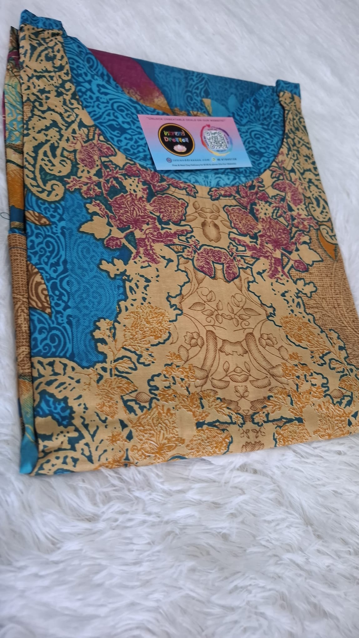 [Ready SG Stock- Size 3XL to 6XL] Comfortable Cotton Plus Size 3 Pcs Punjabi Suit With Dupatta [INDIAN DRESS]